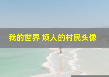 我的世界 烦人的村民头像